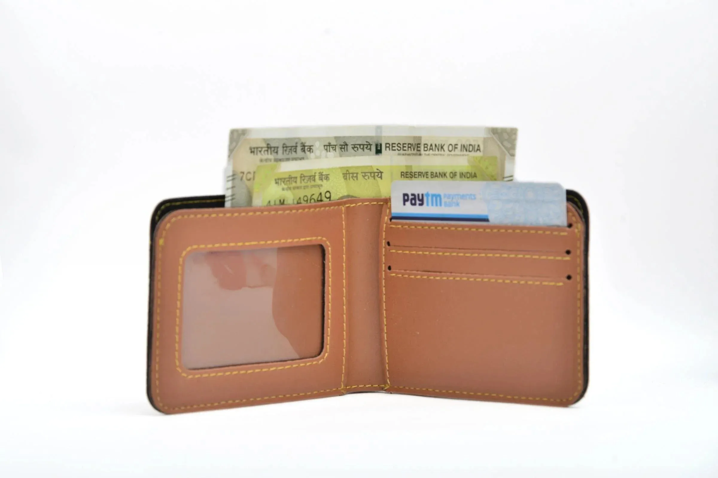 Lady Wallet   Men's Wallet (Couple Gift 1) - Tan