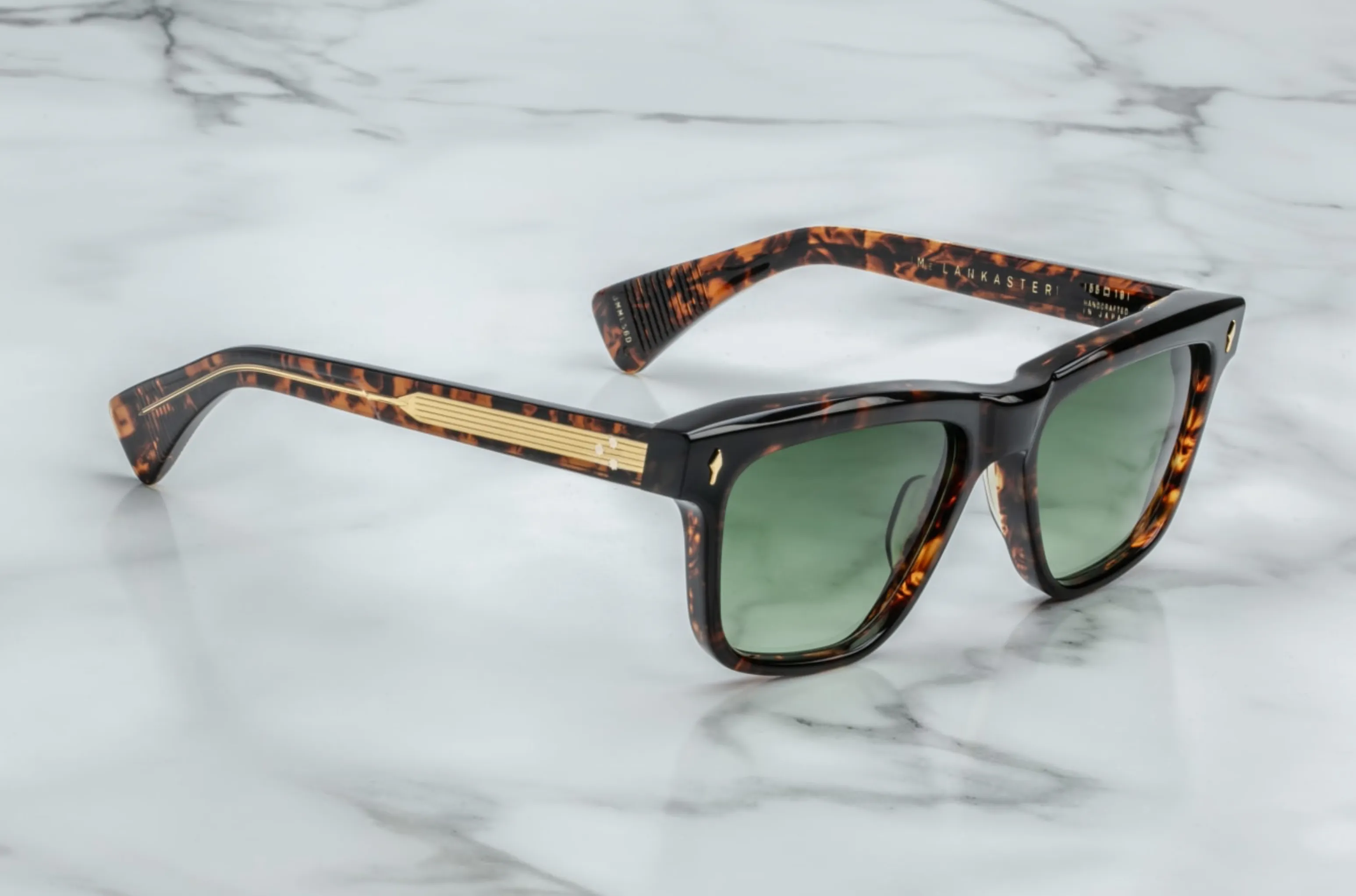 LANKASTER-Agar / Vintage Green Gradient / Dark Gold