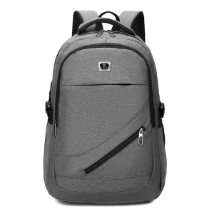 Large Capacity up to 17"Laptop Pocket,Waterproof School   Backpack with USB Port