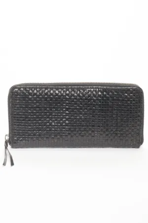 LARGE WALLET Black Woven