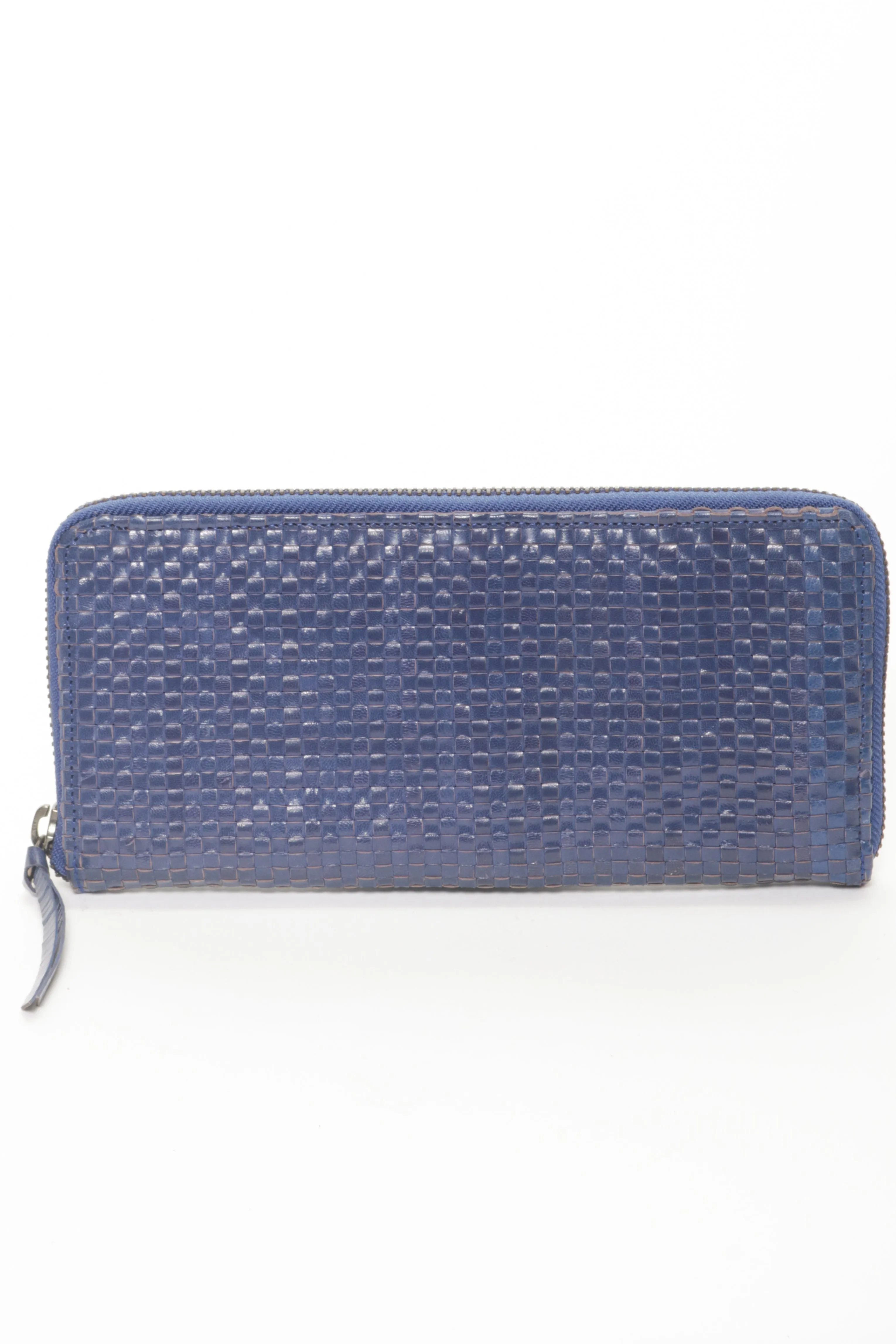 LARGE WALLET Cobalt  Woven