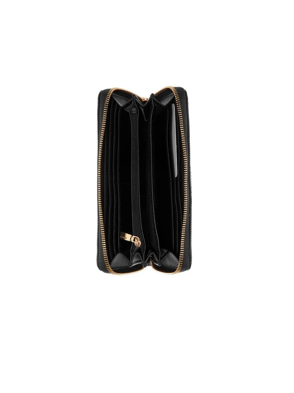 Laurel Slg Large Zip Around - Coal Logo