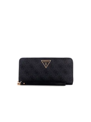 Laurel Slg Large Zip Around - Coal Logo