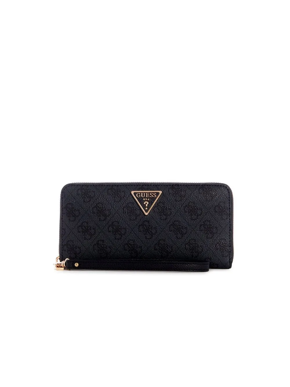 Laurel Slg Large Zip Around - Coal Logo