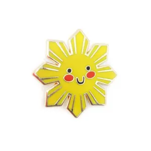Le Petit Elefant: Philippine Sun Enamel Pin