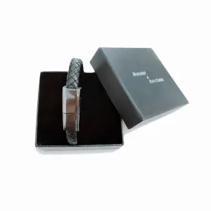 Leather Micro USB Bracelet