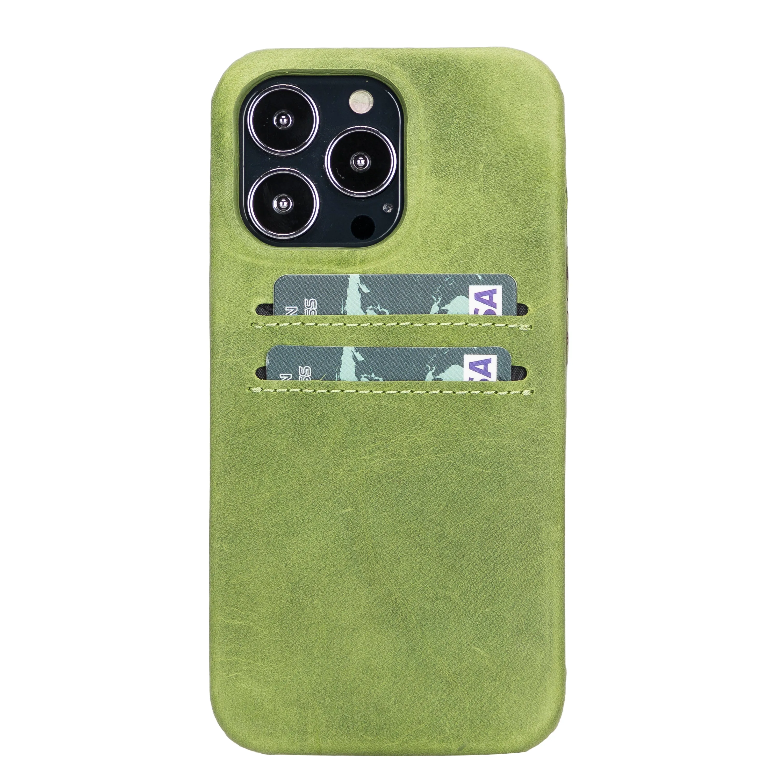 Leather Phone Case with Wallet for iPhone 13 Pro