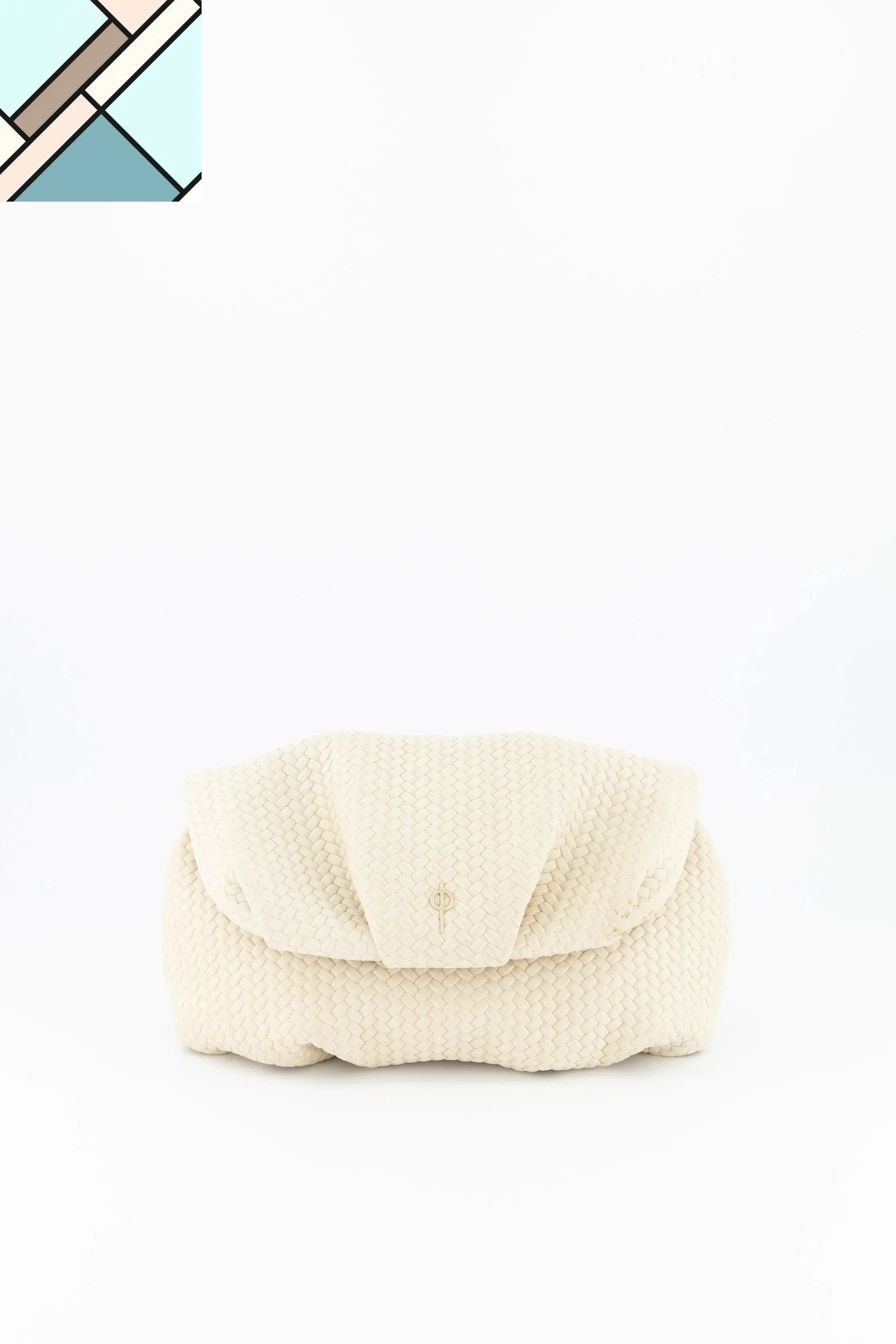 Leda Braid Handbag Beige