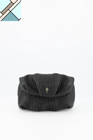 Leda Braid Handbag Black