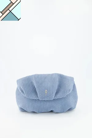 Leda Braid Handbag Blue