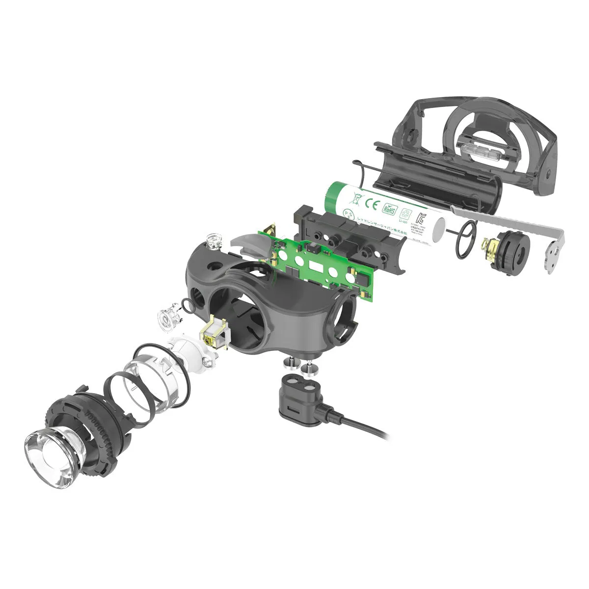 Ledlenser MH5 Rechargeable Headlamp with Window Box