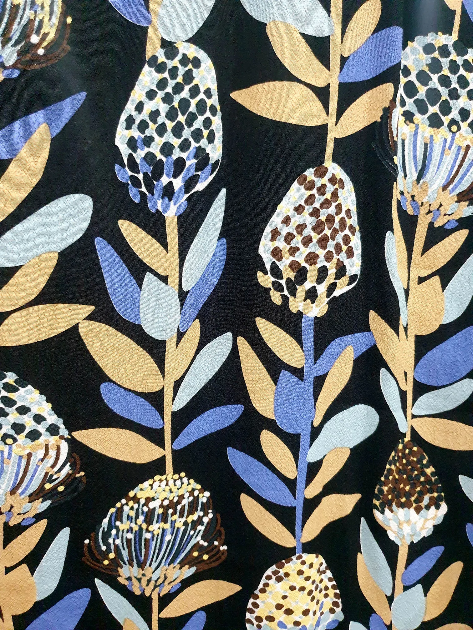 Leonard Street protea print top size 12