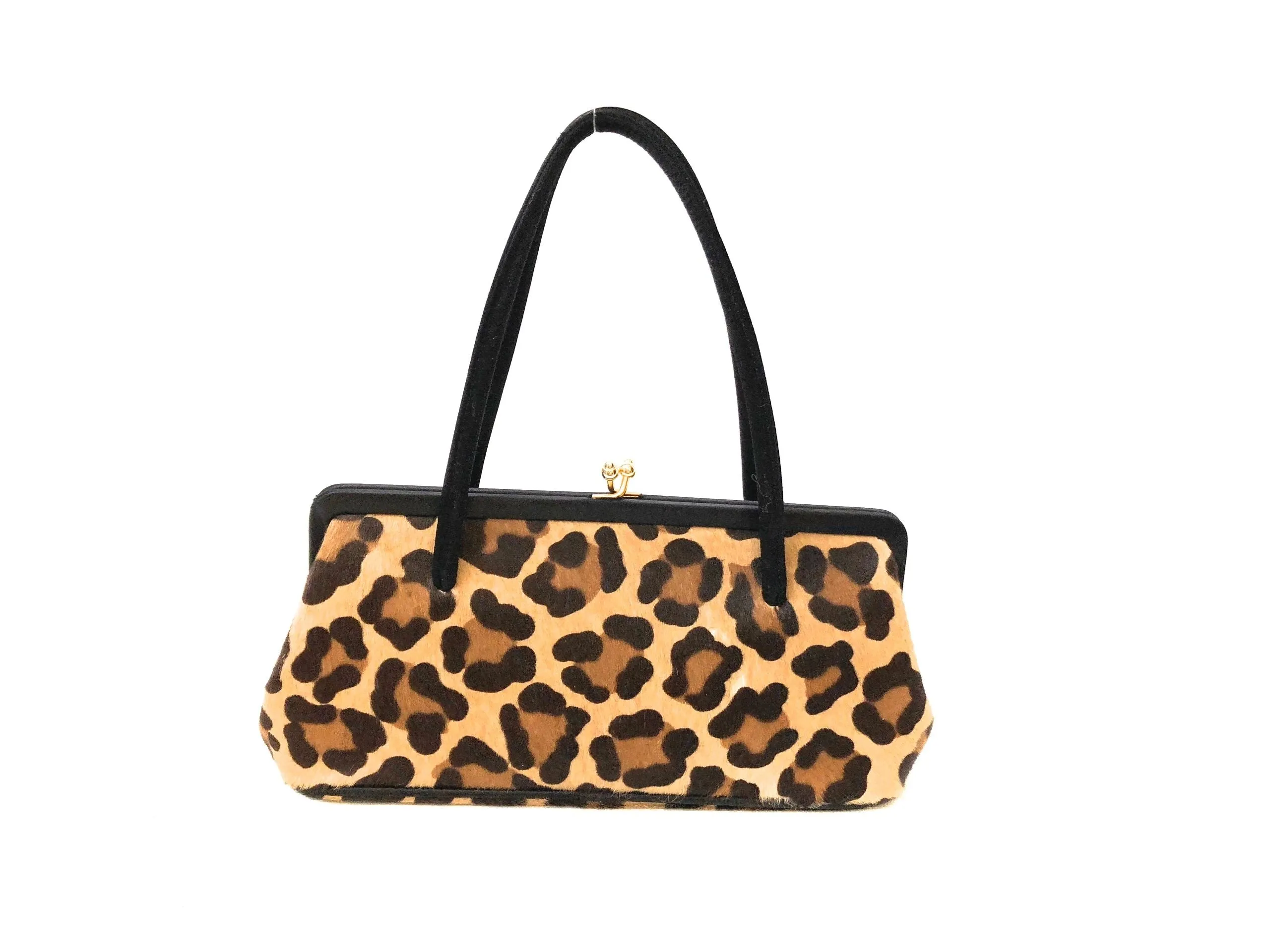 Leopard Calf Hair Pochette
