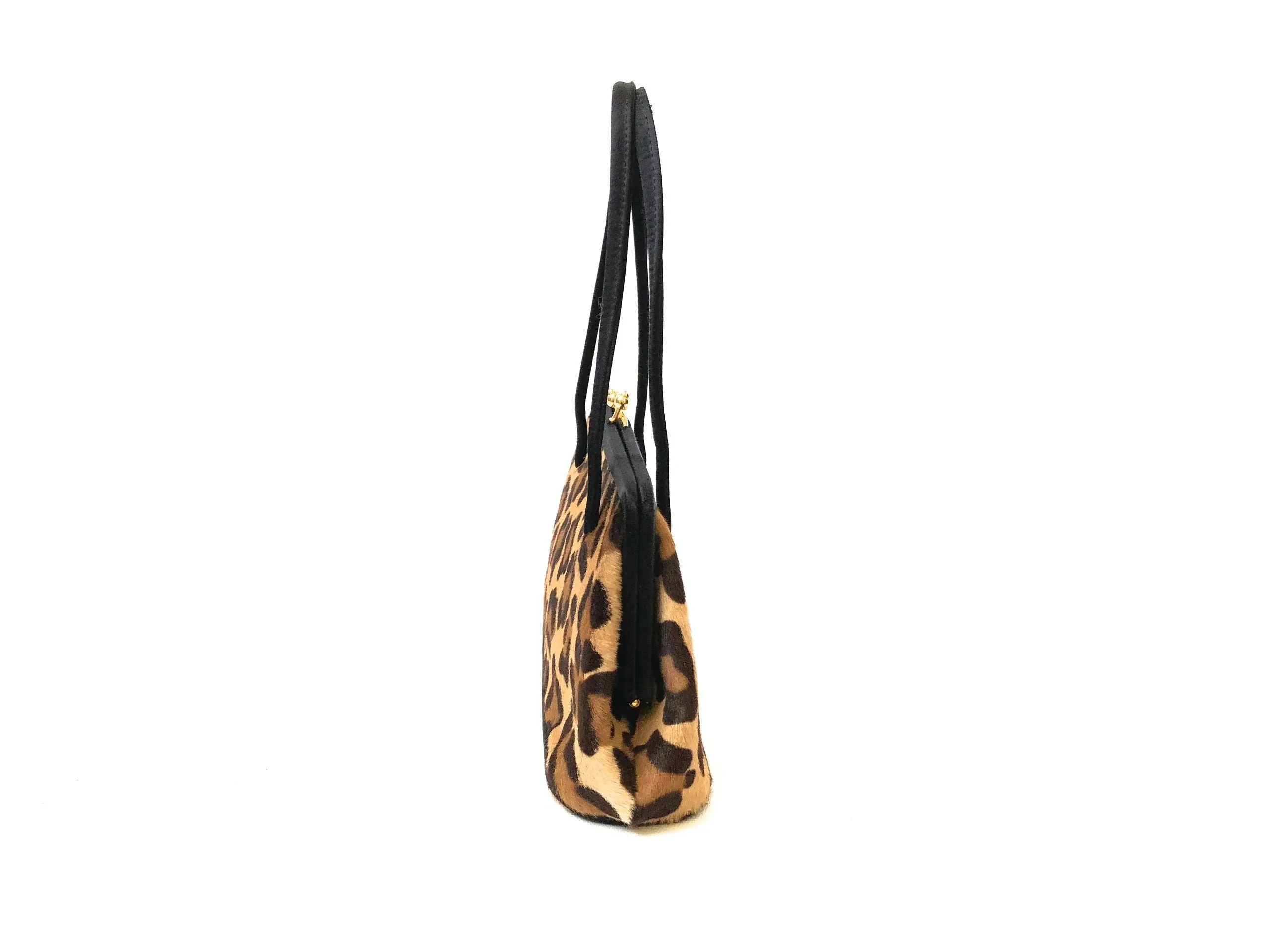 Leopard Calf Hair Pochette
