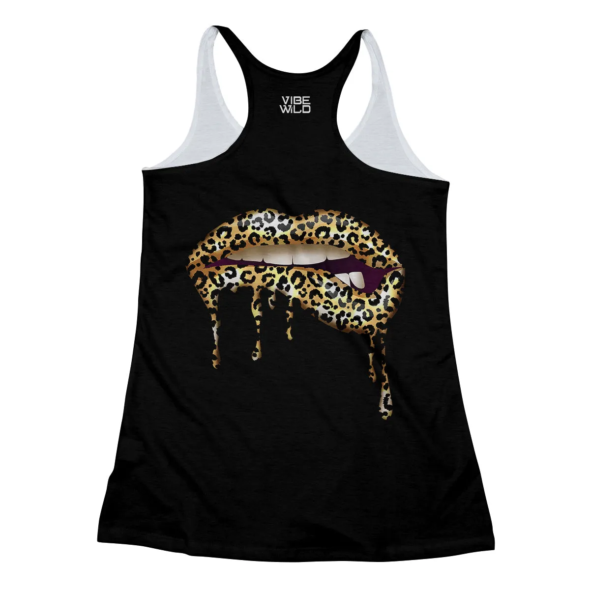 Leopard Lips Racerback Tank