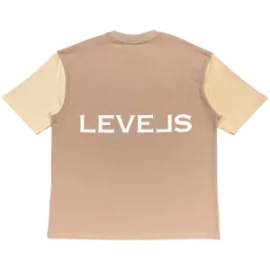 LEVELS LUXE OVERSIZED TEE | CREAM DE LA CREME