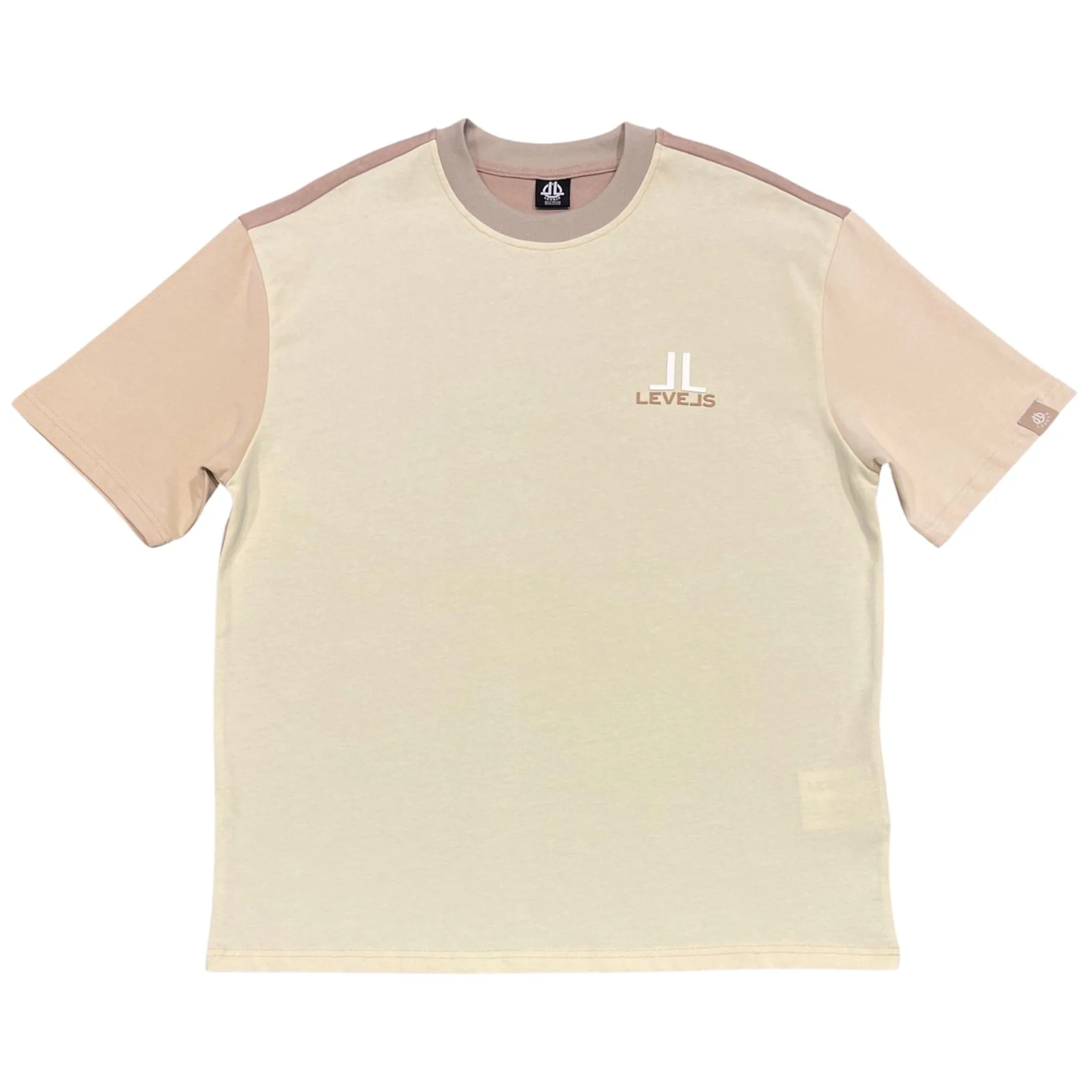 LEVELS LUXE OVERSIZED TEE | CREAM DE LA CREME