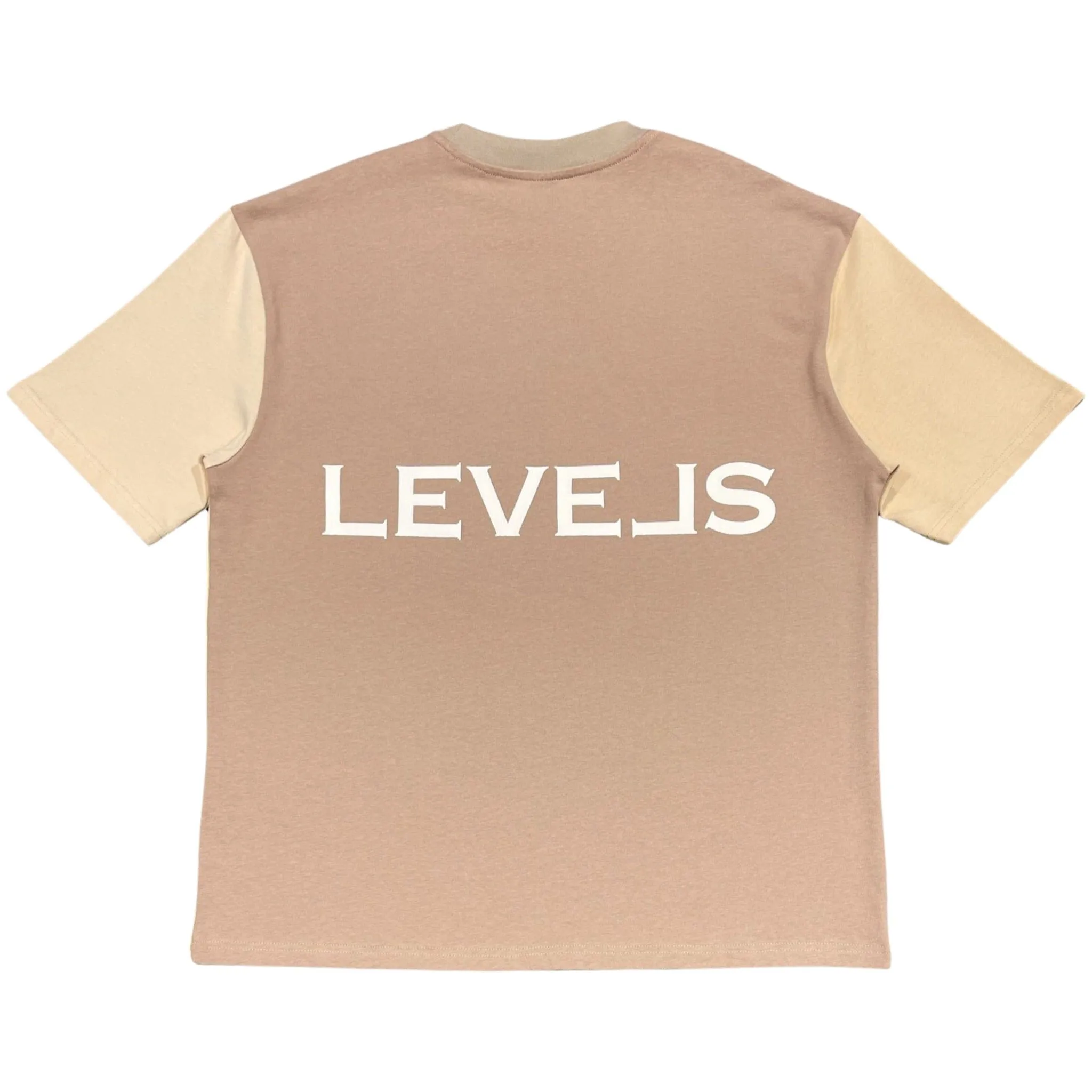 LEVELS LUXE OVERSIZED TEE | CREAM DE LA CREME