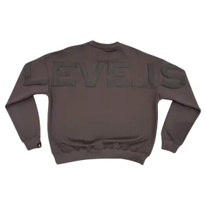 LEVELS SIGNATURE OVERSIZED CREWNECK | BLINKOW EDITION