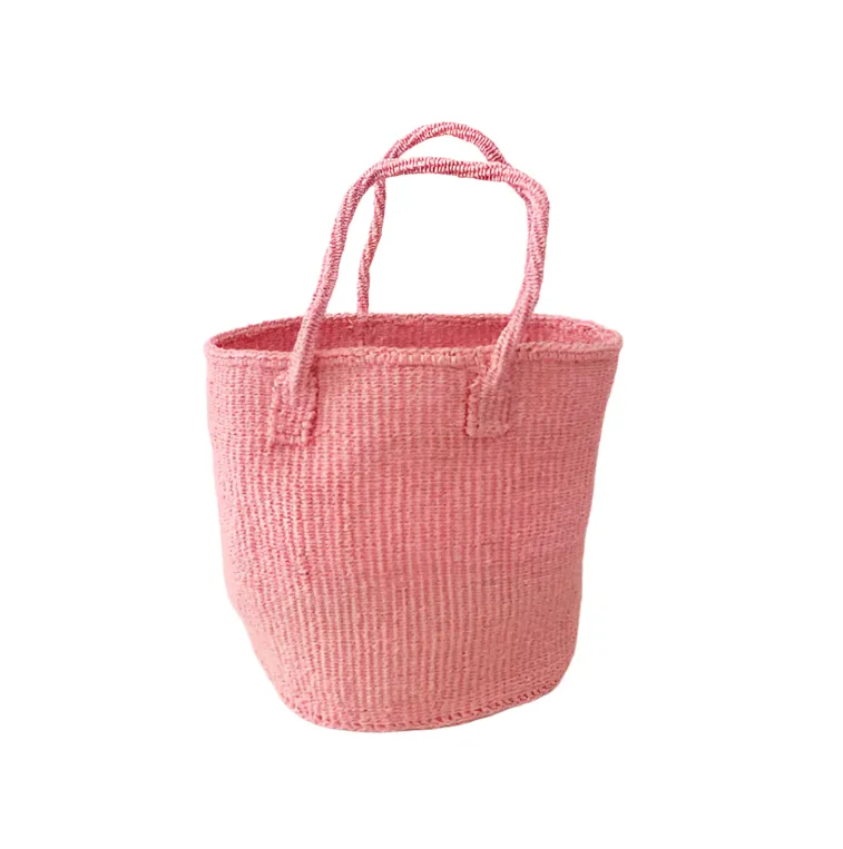 Light Pink Sisal Tote
