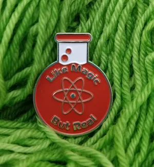 Like magic, but real Enamel Pin