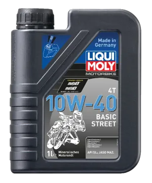 Liqui Moly 4T Basic Street Motor Oil