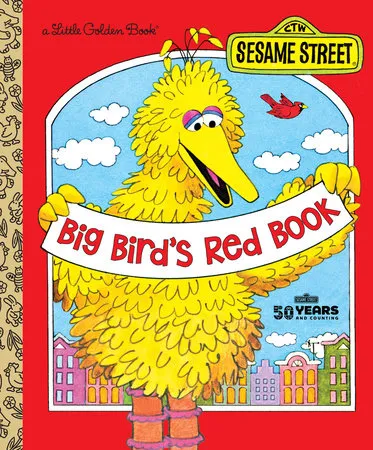Little Golden Book - Big Bird's Red Book