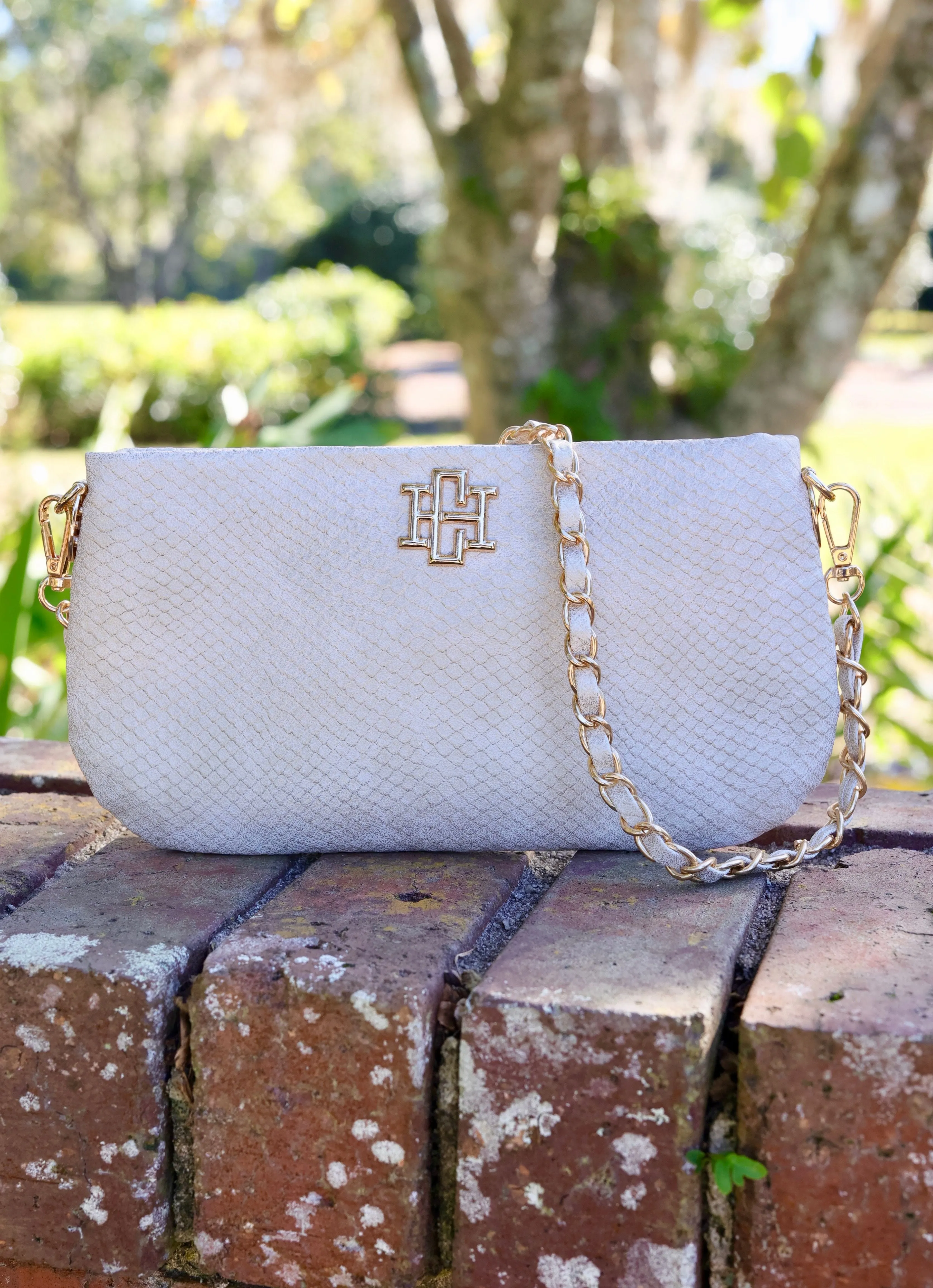Livi Crossbody Shimmer Champagne