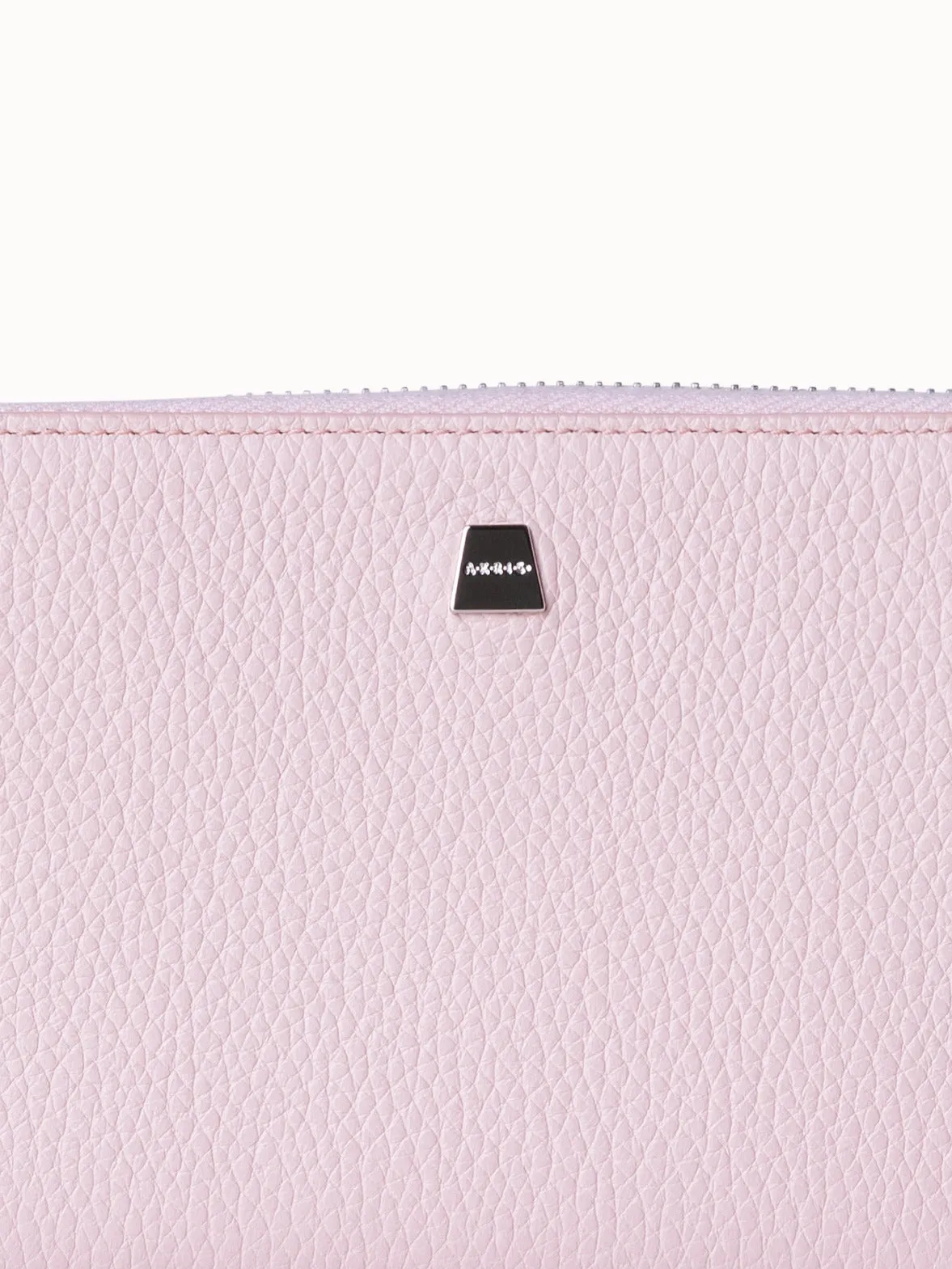 Long Zip Around Wallet in Leather