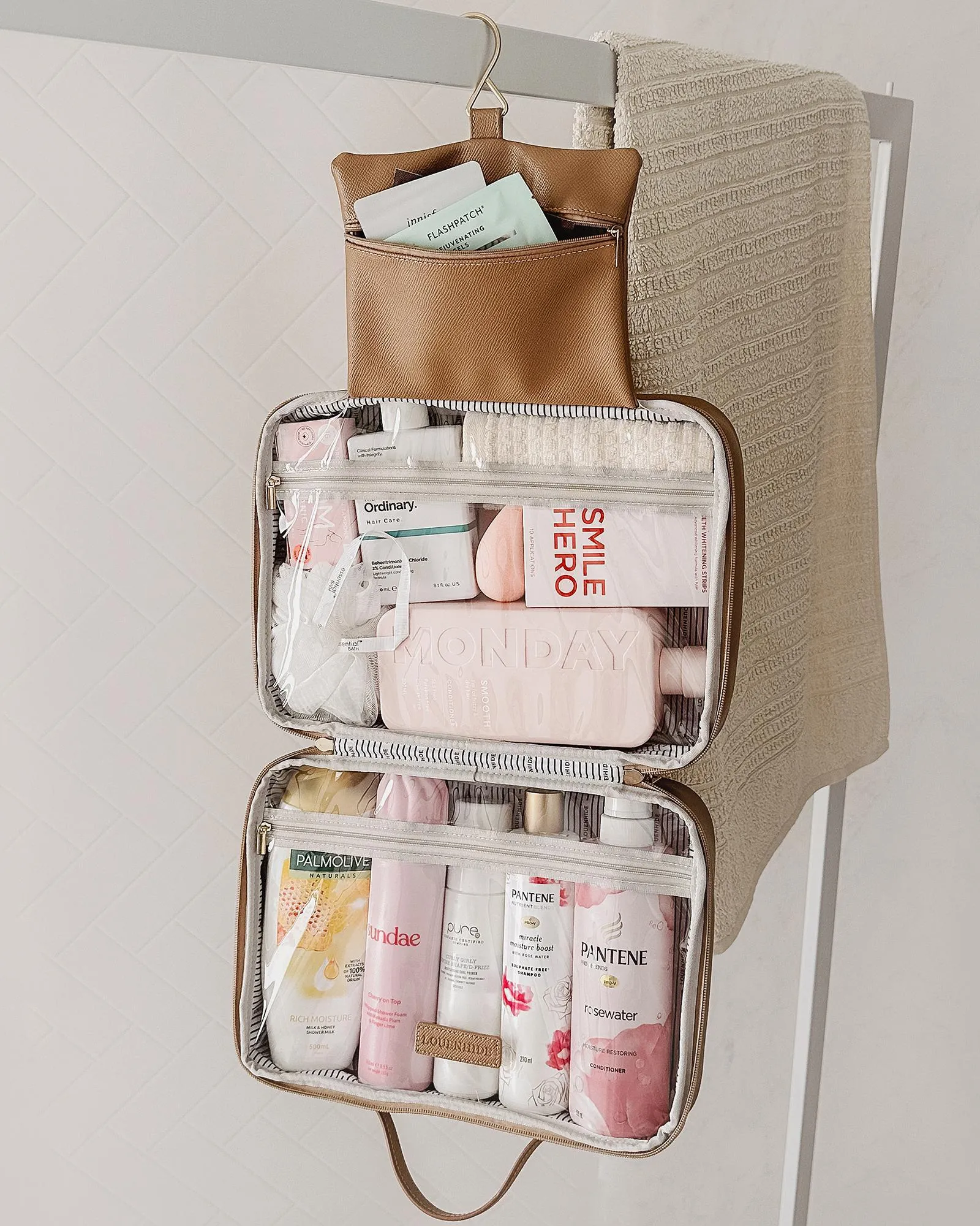 Louenhide Baby Emma Cosmetic Bag Metallic Nude