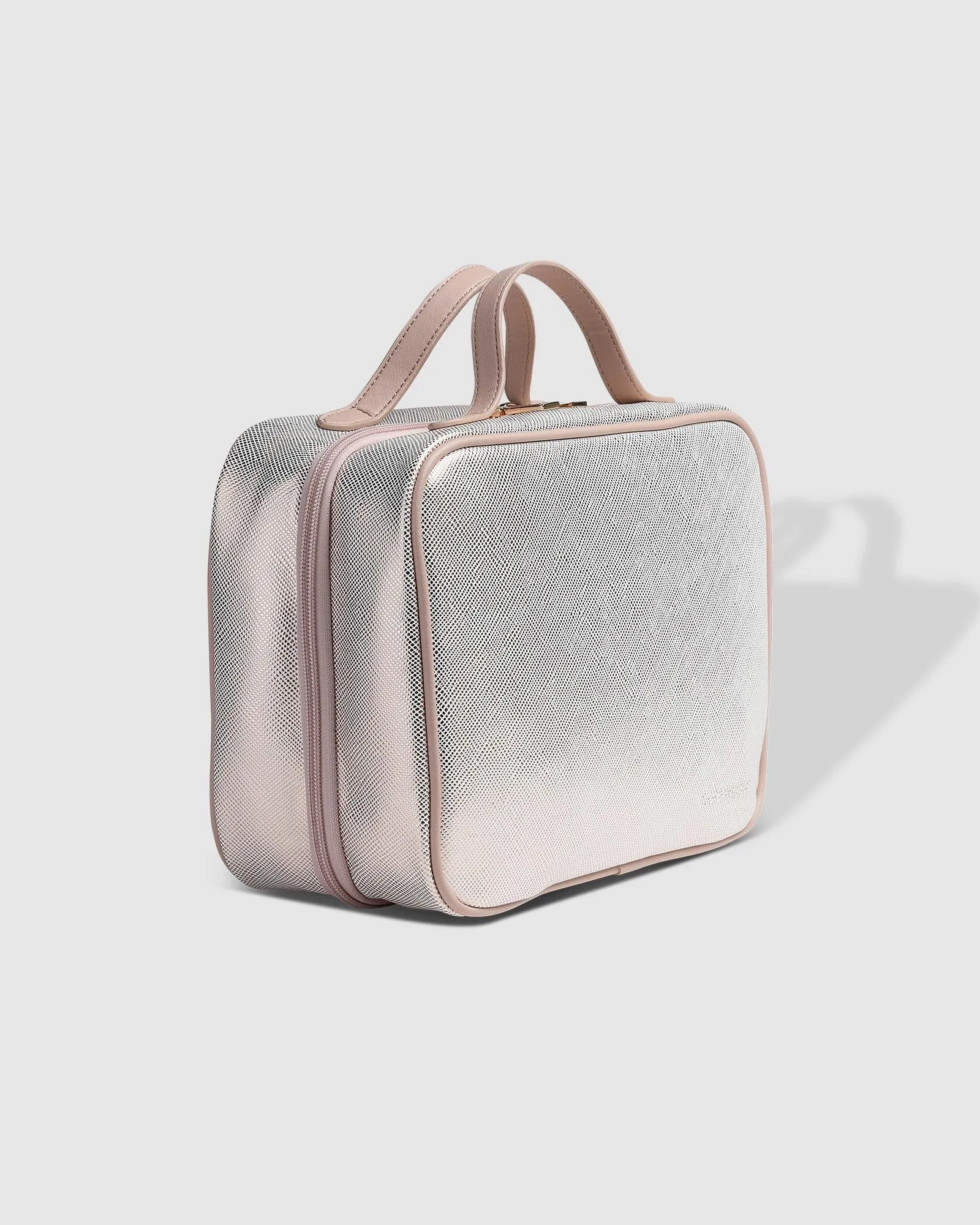 Louenhide Baby Emma Cosmetic Bag Metallic Nude