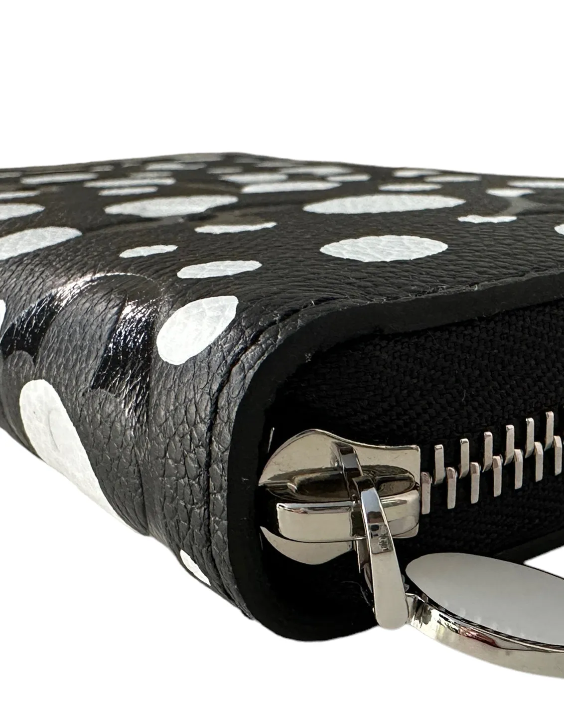 Louis Vuitton 2023 LV X YK Black Monogram Dots Empreinte Zippy Wallet