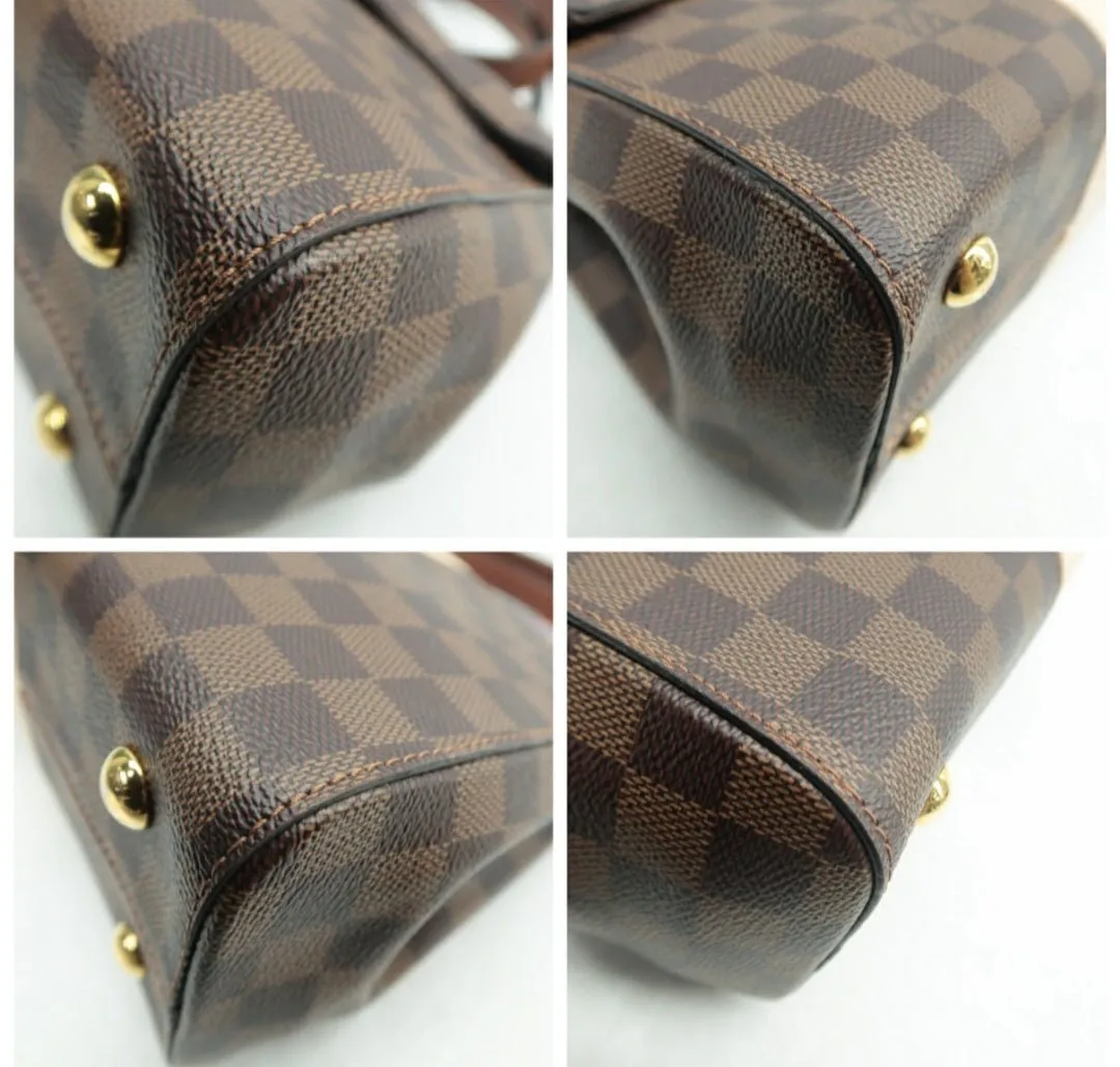Louis Vuitton Bond Street Brown Damier Ebene Canvas Satchel Bag