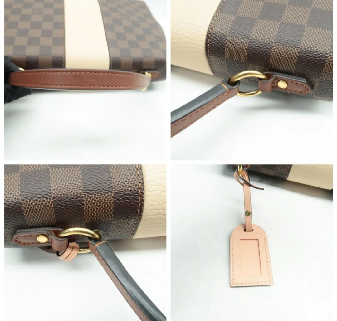 Louis Vuitton Bond Street Brown Damier Ebene Canvas Satchel Bag
