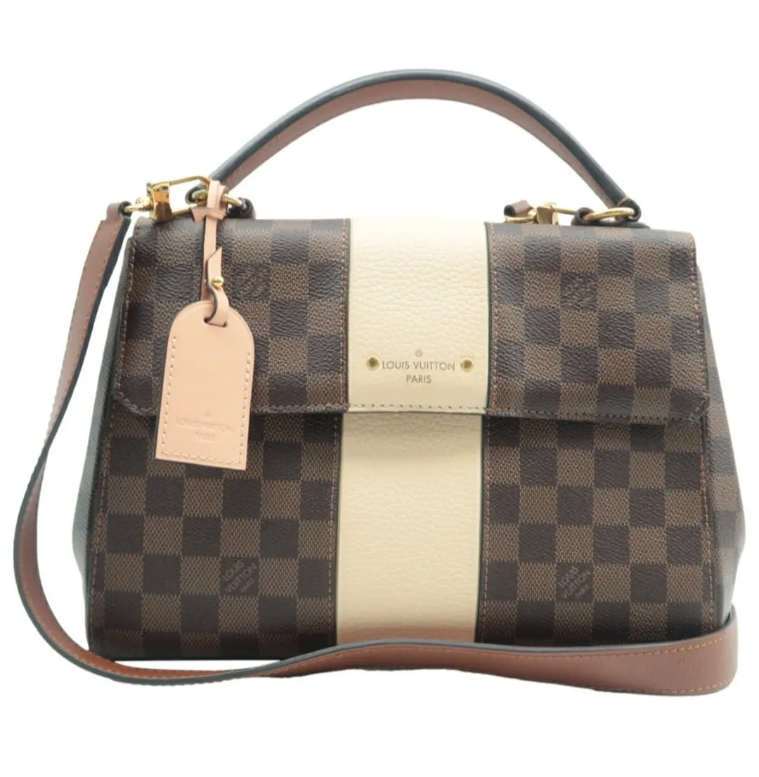 Louis Vuitton Bond Street Brown Damier Ebene Canvas Satchel Bag