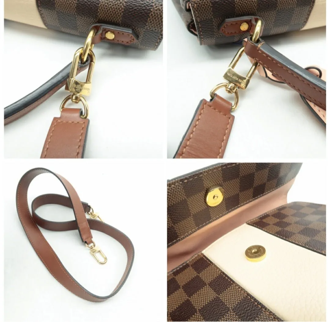 Louis Vuitton Bond Street Brown Damier Ebene Canvas Satchel Bag