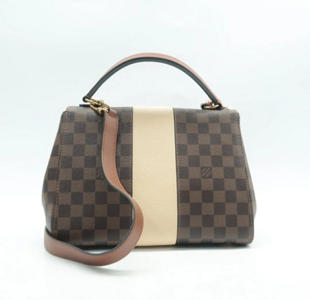 Louis Vuitton Bond Street Brown Damier Ebene Canvas Satchel Bag