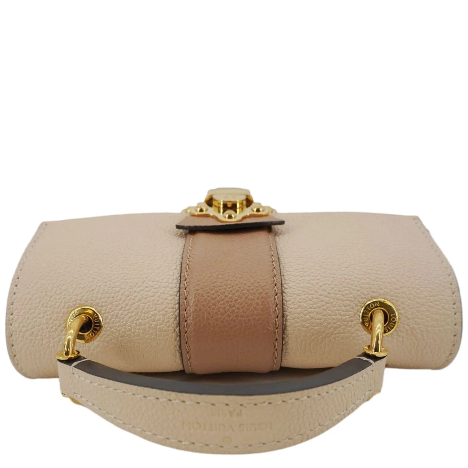 LOUIS VUITTON Clapton Damier Ebene Backpack Bag Creme Beige