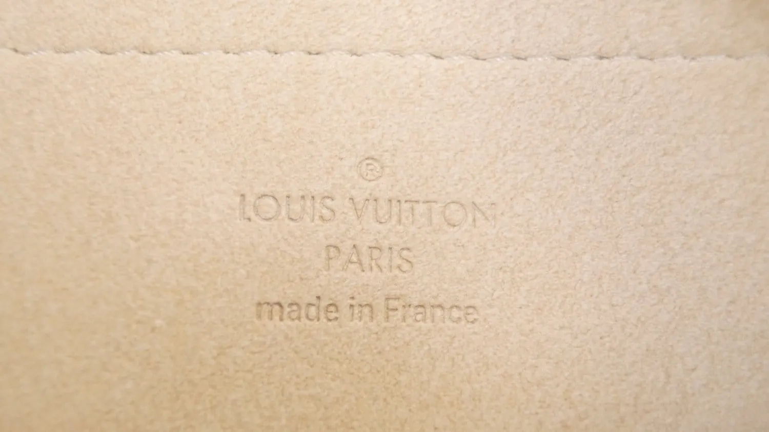 LOUIS VUITTON Damier Azur Pochette Milla MM Pouch
