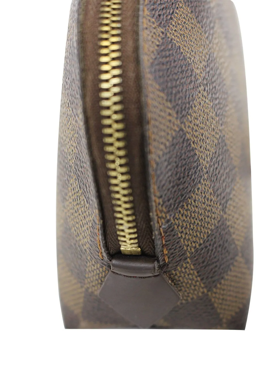 LOUIS VUITTON Damier Ebene Pochette Cosmetic Pouch