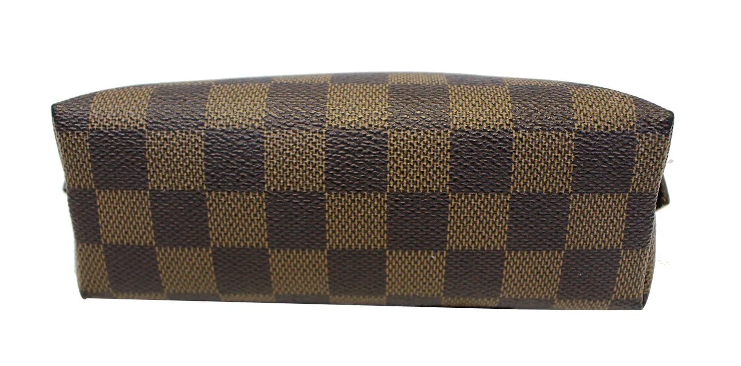 LOUIS VUITTON Damier Ebene Pochette Cosmetic Pouch