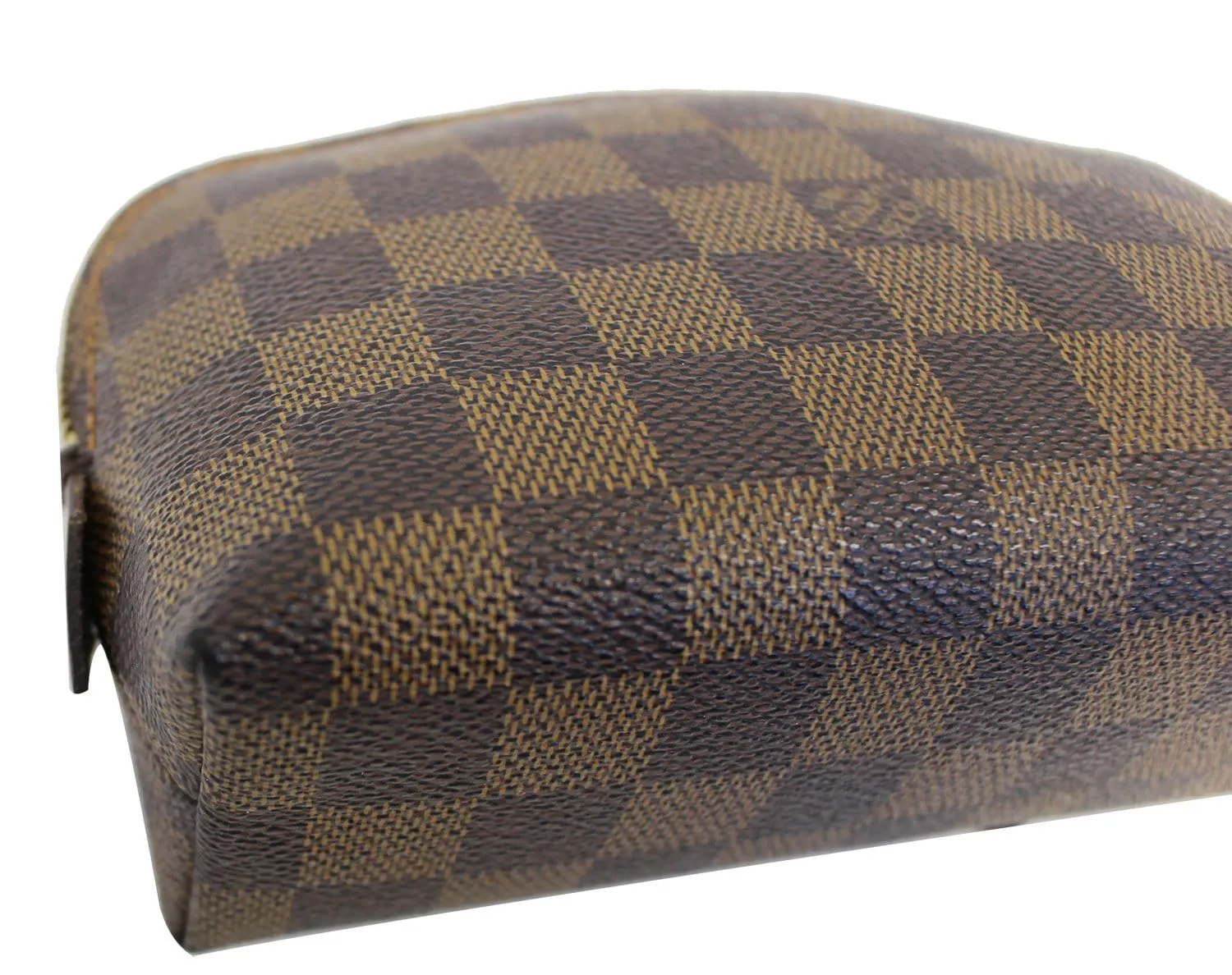 LOUIS VUITTON Damier Ebene Pochette Cosmetic Pouch