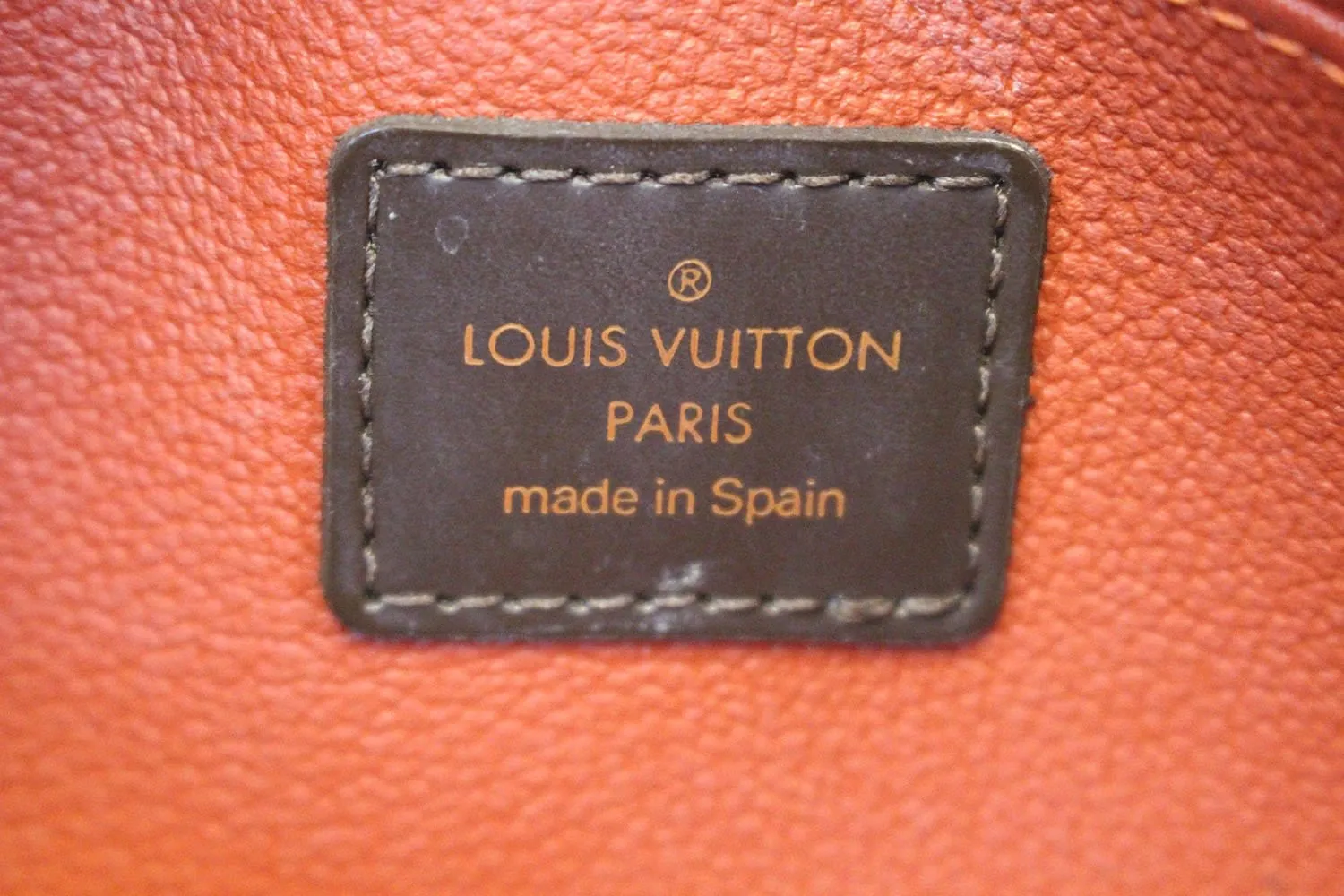 LOUIS VUITTON Damier Ebene Pochette Cosmetic Pouch