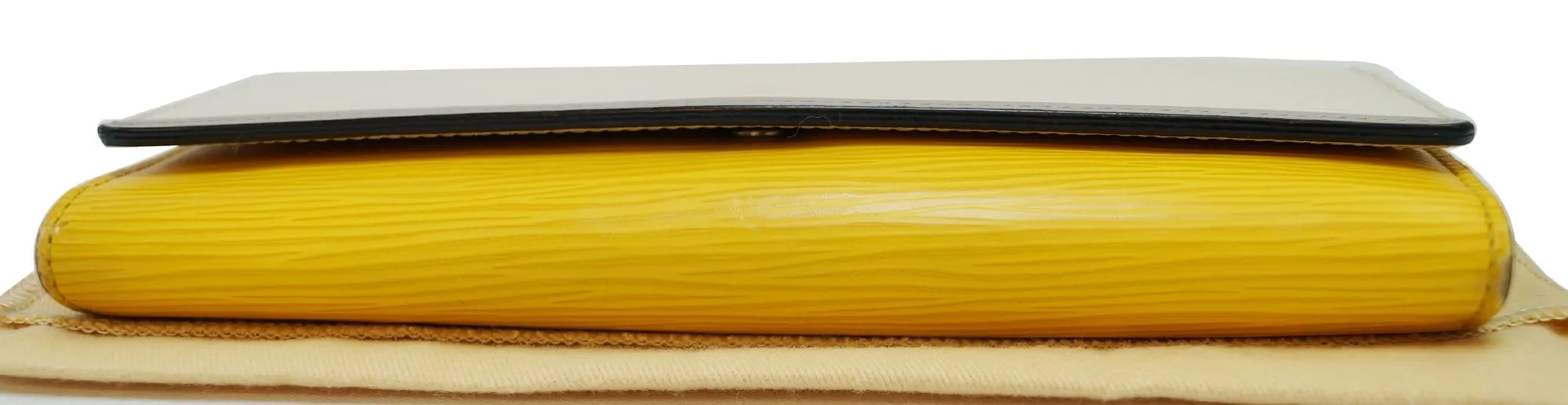 LOUIS VUITTON Epi Portefeuille Flore Long Wallet White Yellow - Final Call