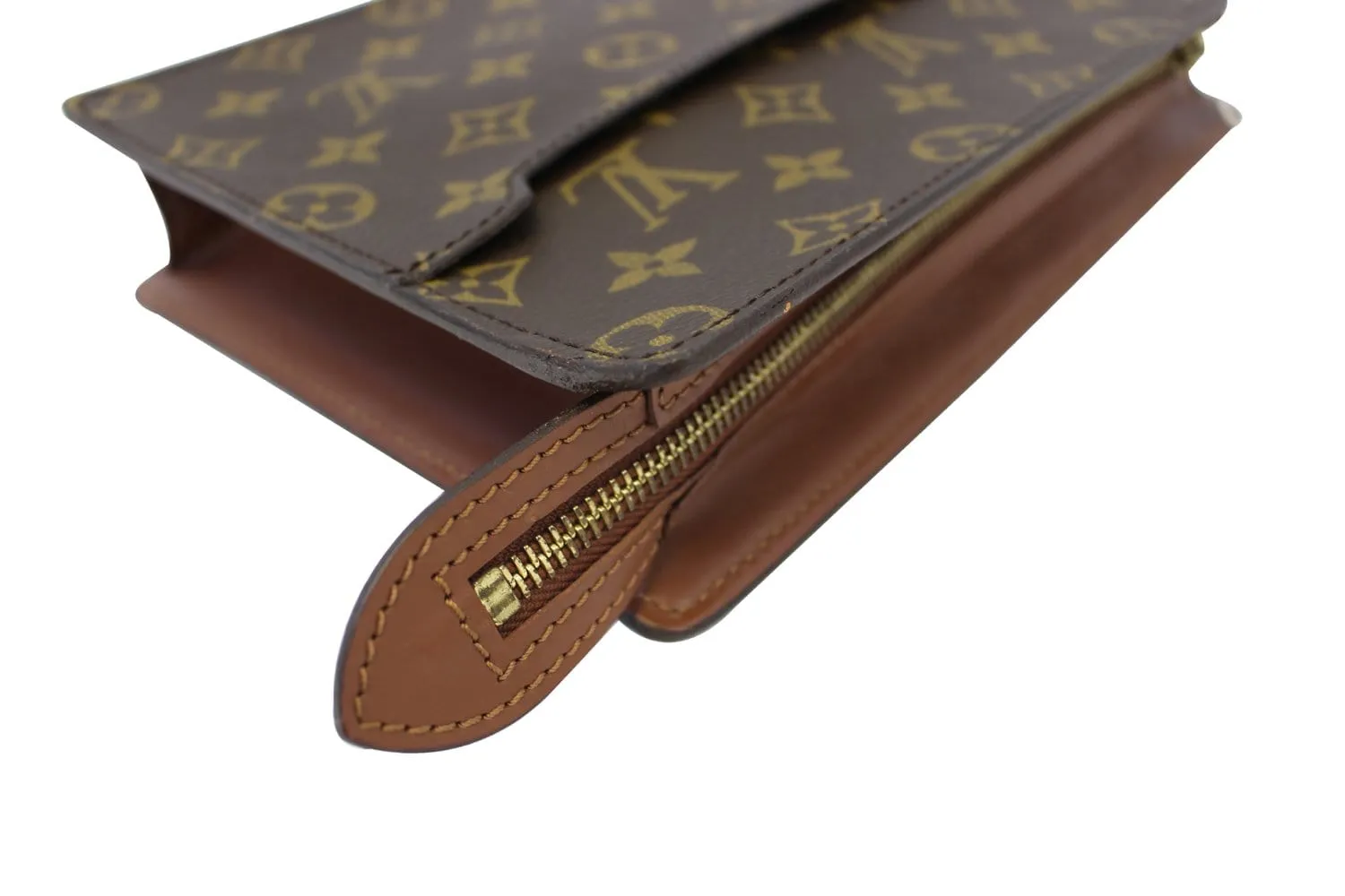 LOUIS VUITTON Monogram Canvas Pochette Homme Clutch