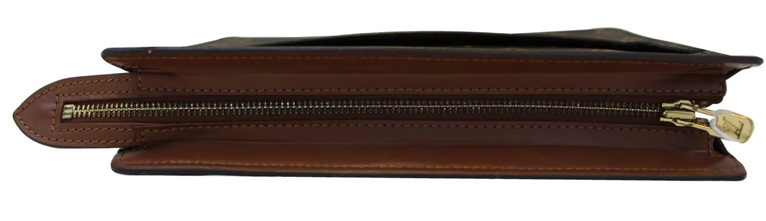 LOUIS VUITTON Monogram Canvas Pochette Homme Clutch