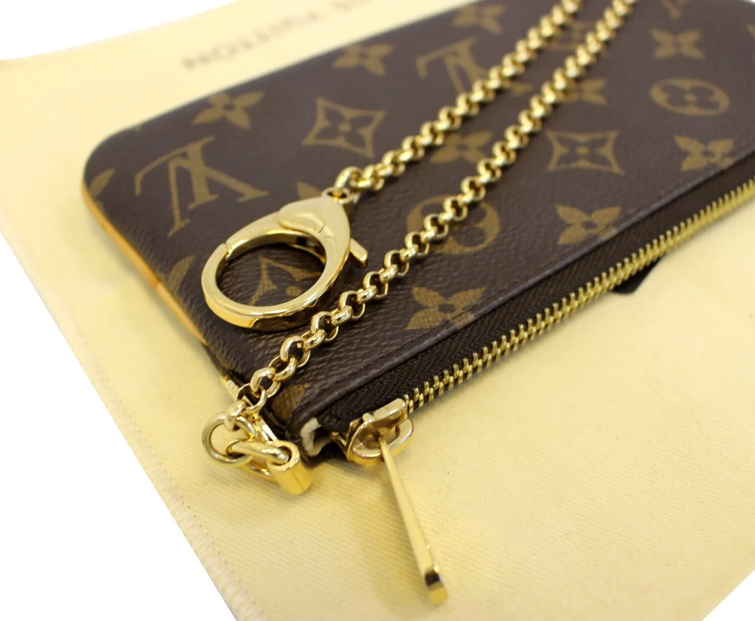 LOUIS VUITTON Monogram Canvas Pochette Milla MM Pouch