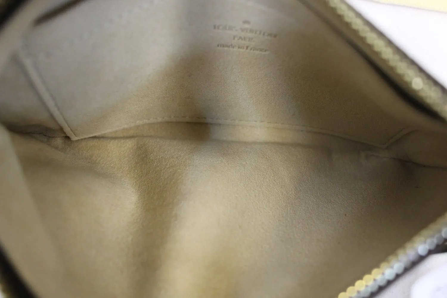 LOUIS VUITTON Monogram Canvas Pochette Milla MM Pouch