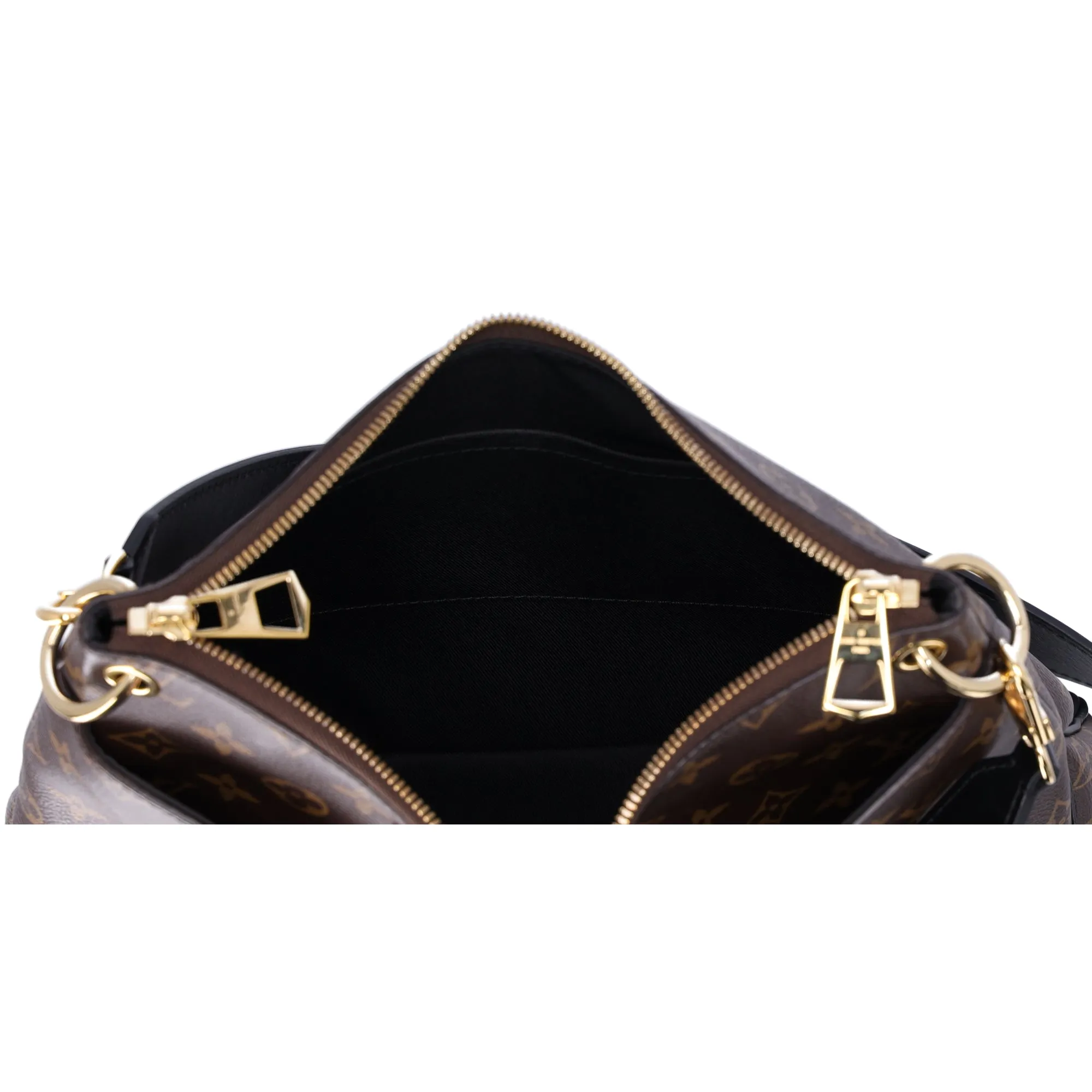 Louis Vuitton Monogram Odeon NM MM Messenger Bag Brown Noir Black