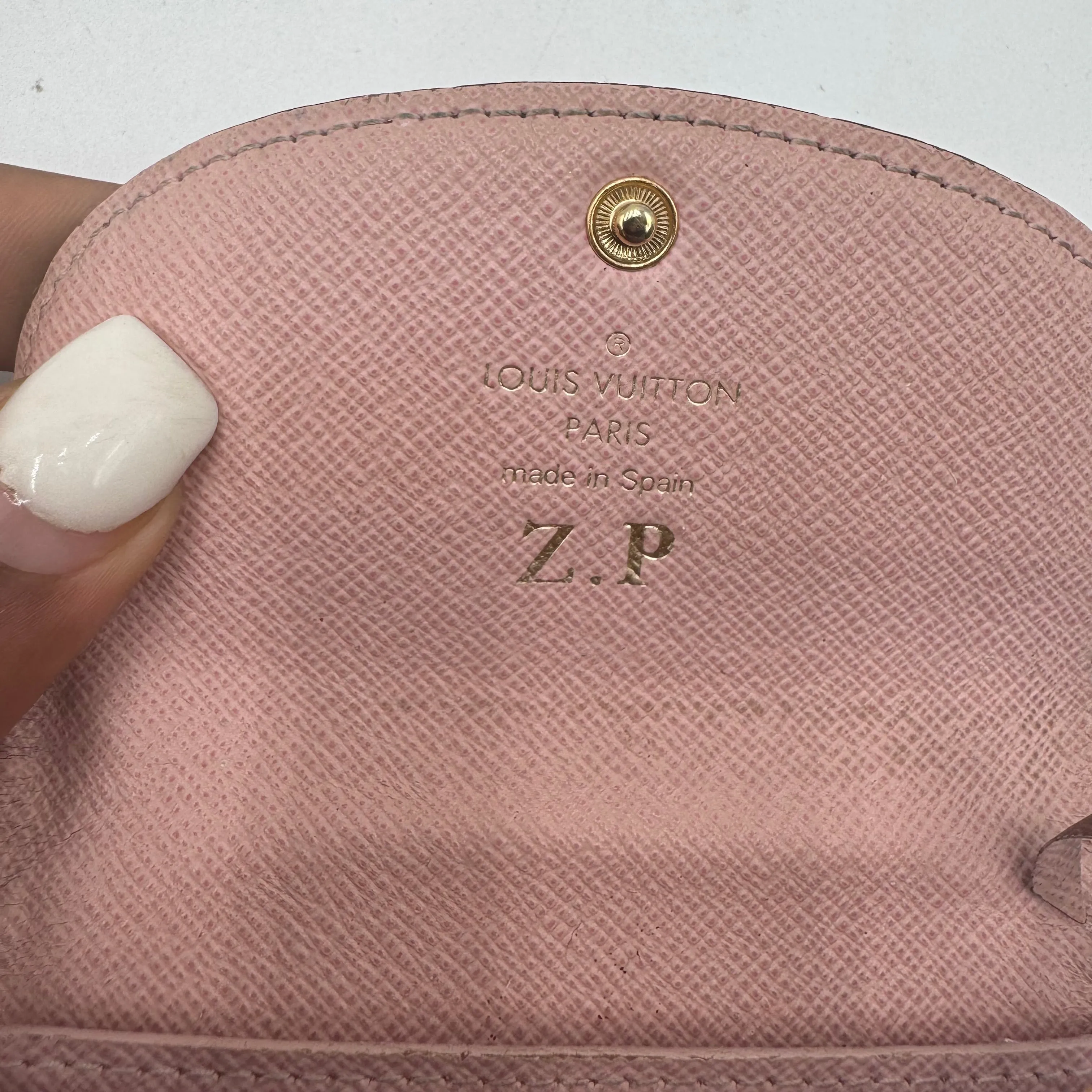 Louis Vuitton Monogram Zip Wallet